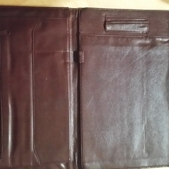 Leather Sales rep/ business slim carry briefcase - Picture 6 of 6